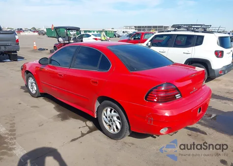 2003 Pontiac Grand Am Se из США, поврежденный, VIN 1G2NE52F83C246128
